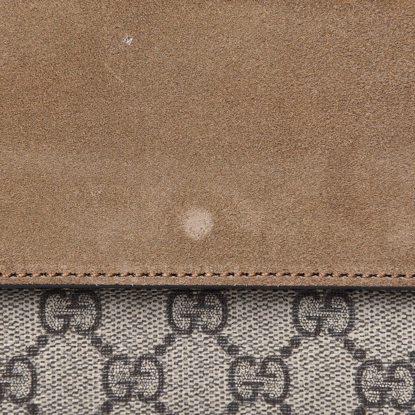 GG Supreme Monogram Mini Dionysus Shoulder Bag Taupe