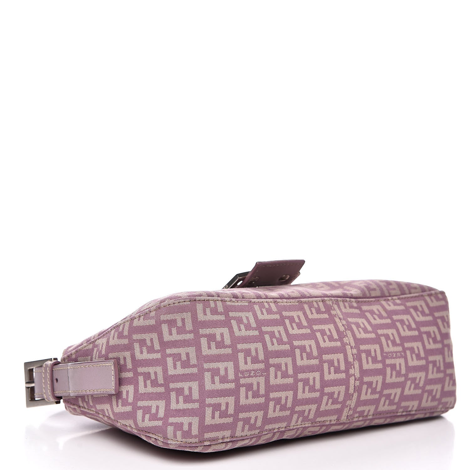 Fendi Zucchino Cuoio Baguette Lilla 4 of 10