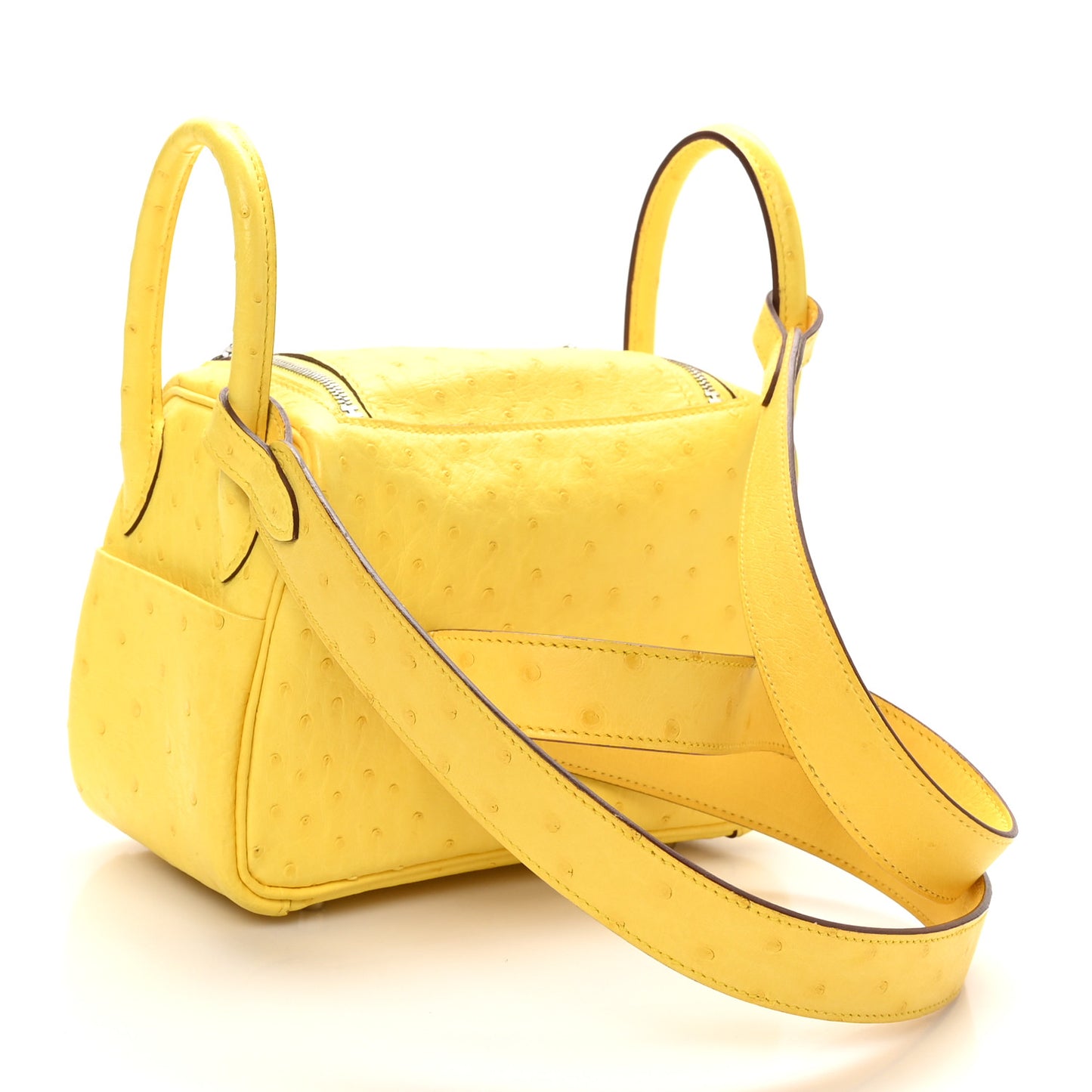 Ostrich Mini Lindy 20 Jaune Citron