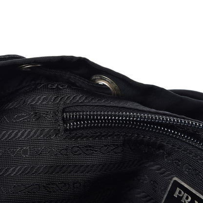 Prada Nylon Vela Small Backpack Black 7 of 8