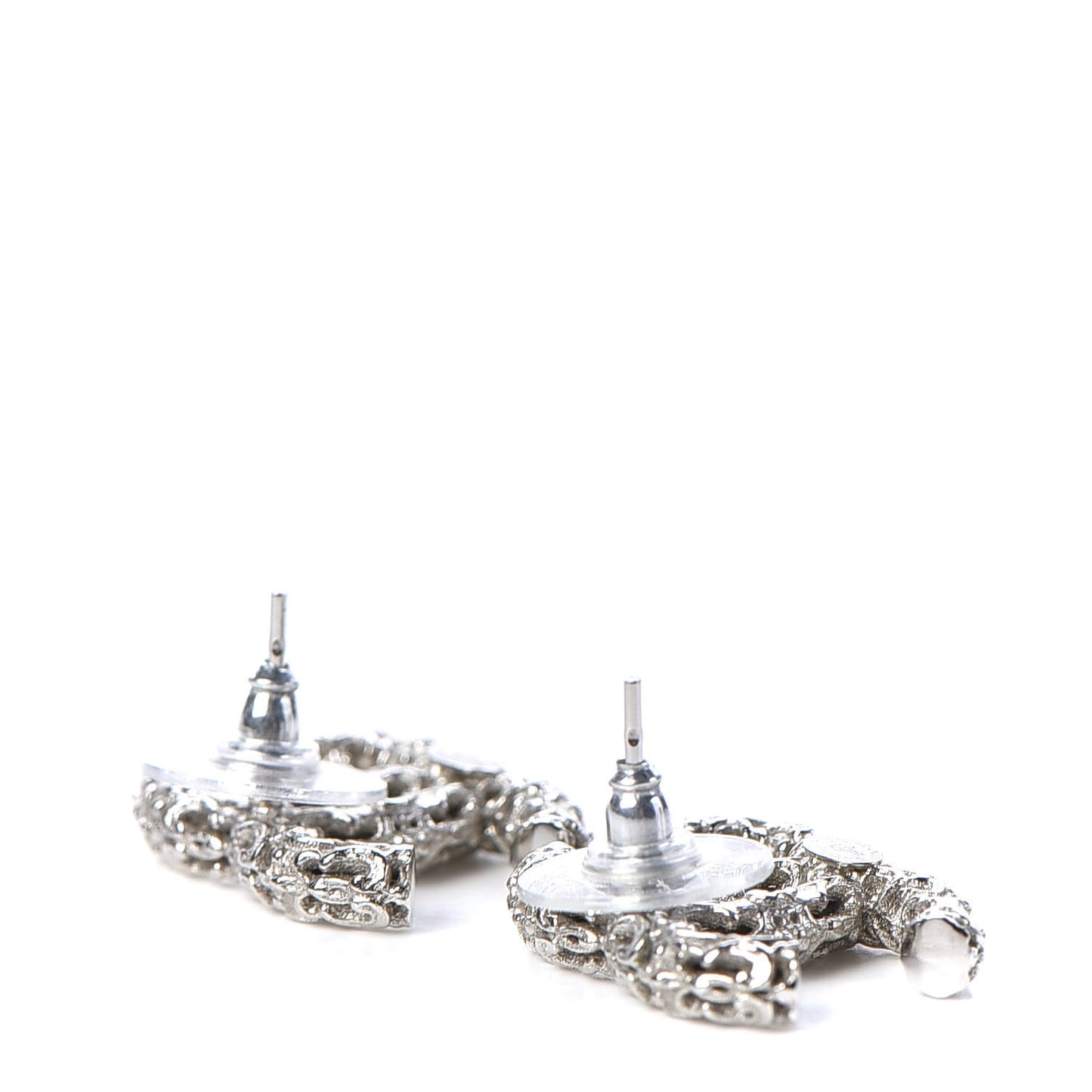 CC Earrings Silver