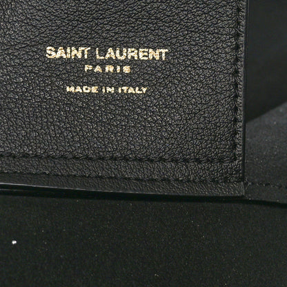 Saint Laurent Calfskin Large Shopping Tote Black 7 of 11