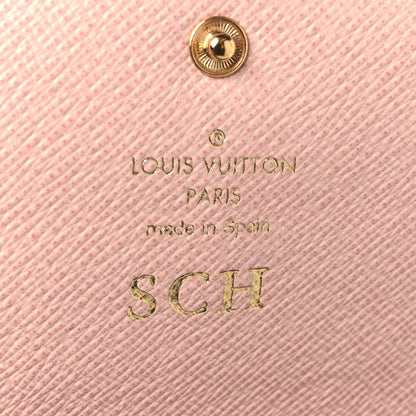 Louis Vuitton Monogram Emilie Wallet Rose Ballerine 5 of 8
