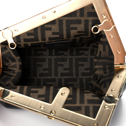 Fendi Shiny Nappa Small Fendi First Black 5 of 9