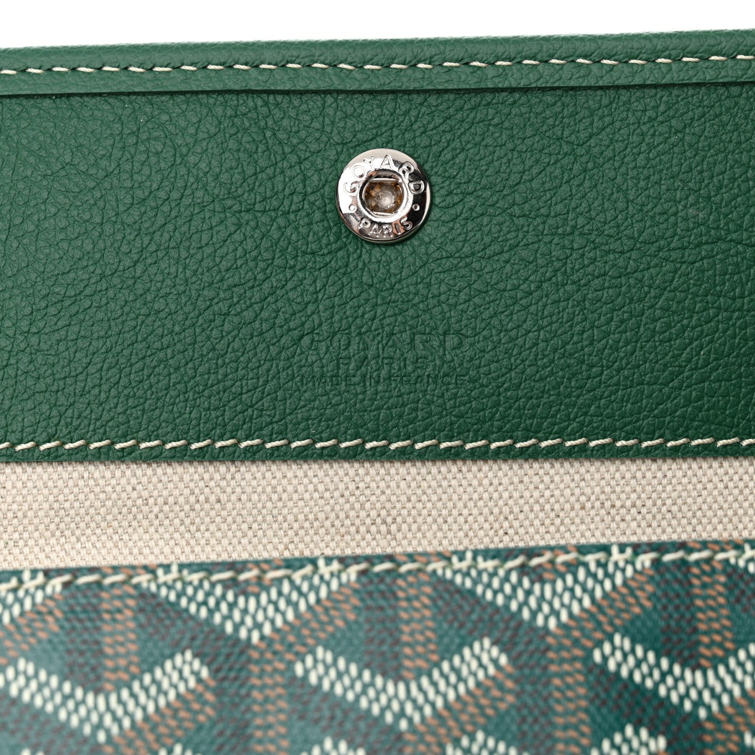 Goyard Goyardine Saint Louis PM Green 7 of 11