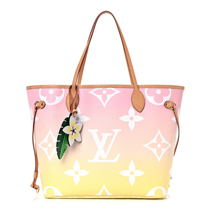 Louis Vuitton Monogram Giant By The Pool Neverfull MM Light Pink 1 of 23