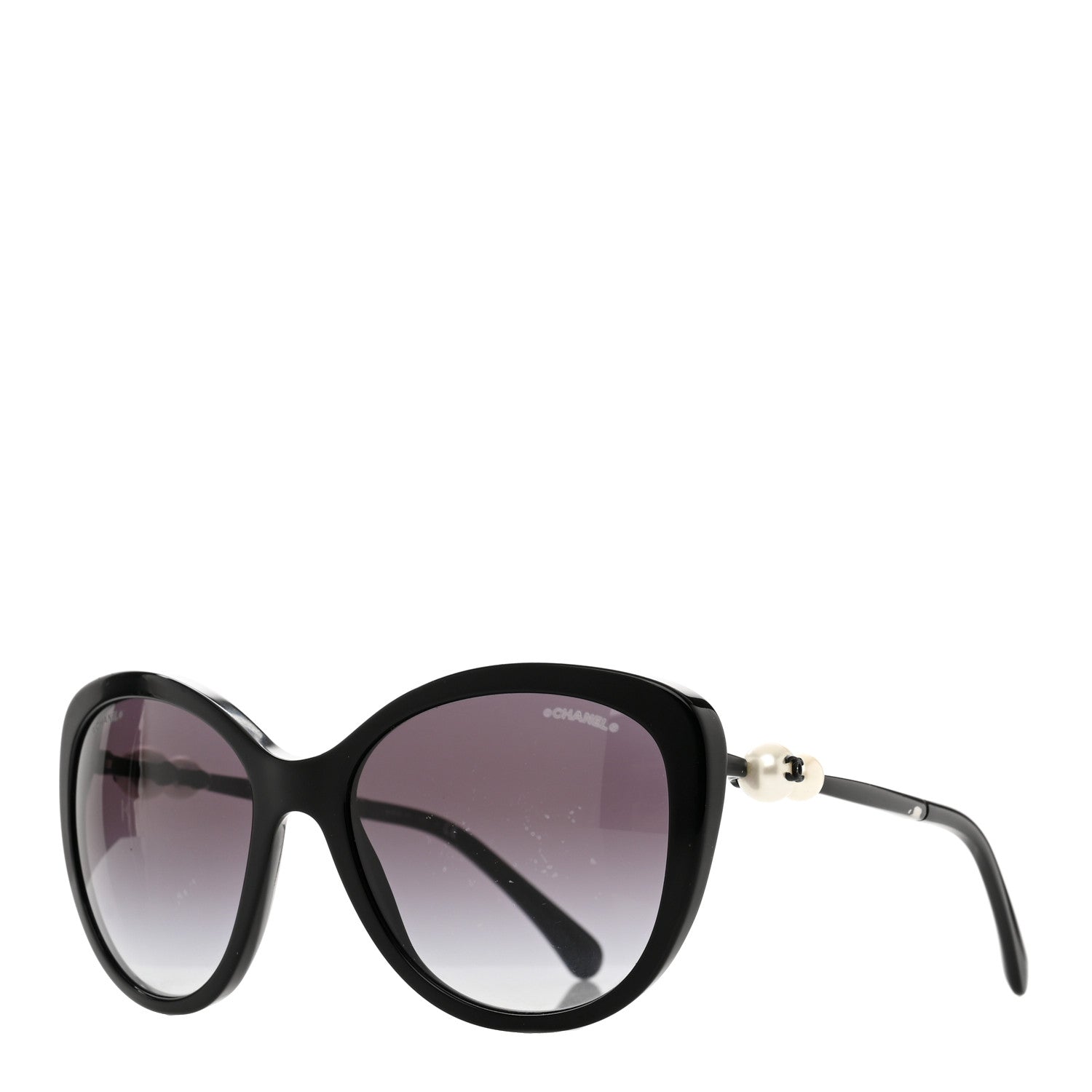 Chanel Pearl Sunglasses 5338-H Black 1 of 7