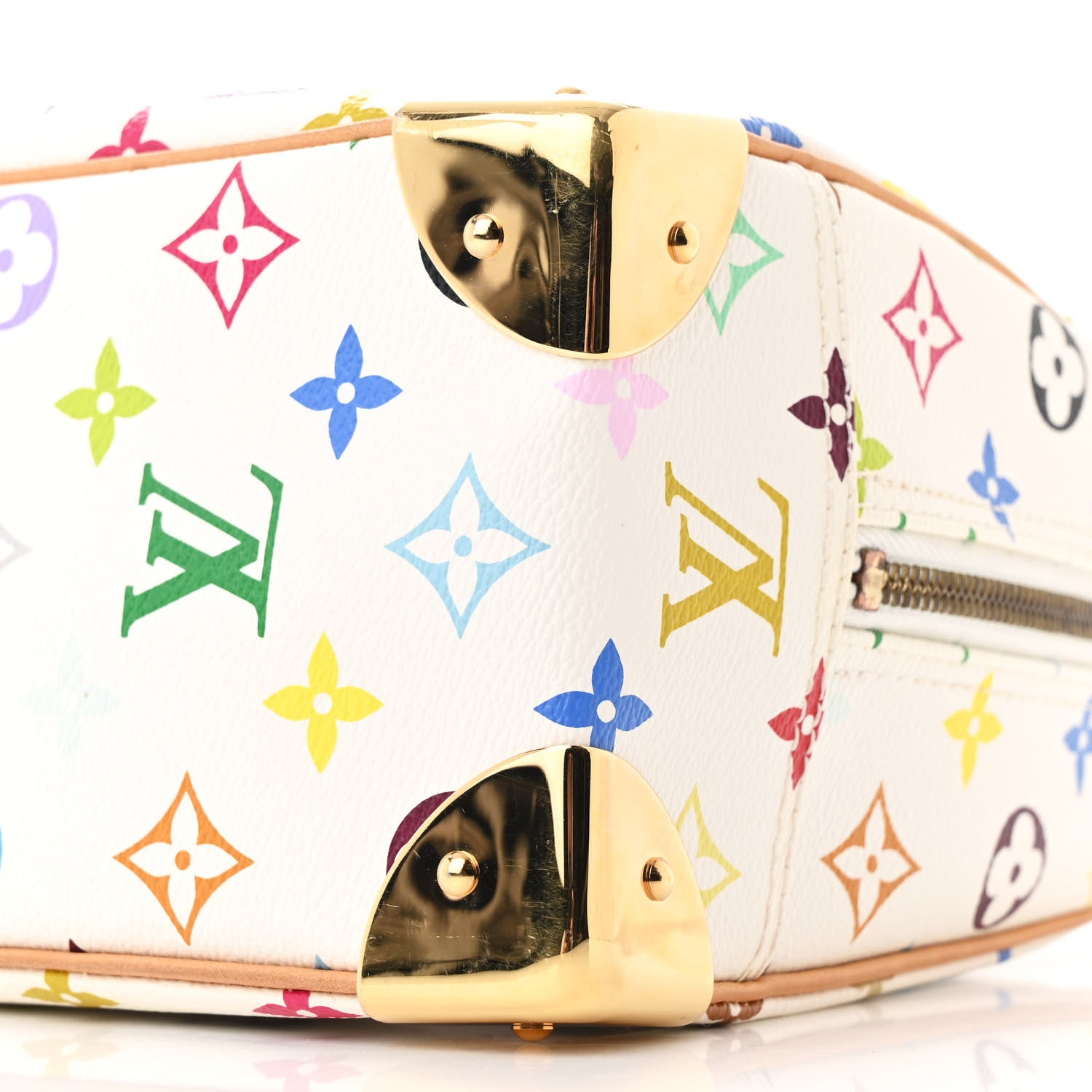 Louis Vuitton Monogram Multicolor Trouville White 9 of 9