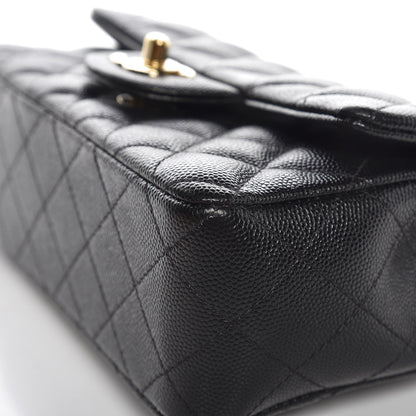 Chanel Caviar Quilted Mini Rectangular Flap Black 11 of 14
