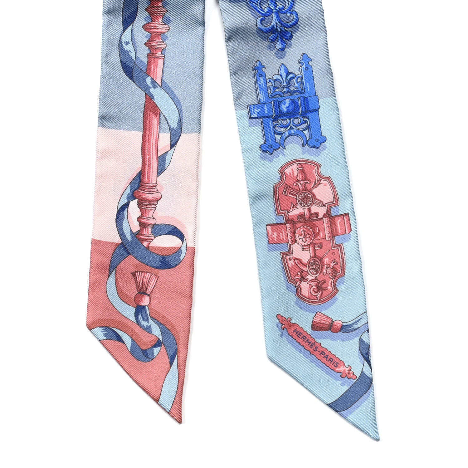 Hermes Silk Ferronnerie Twilly 2 of 4