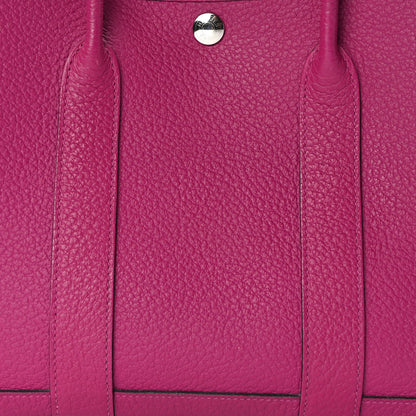 Hermes Vache Country Garden Party 30 TPM Rose Pourpre 7 of 16