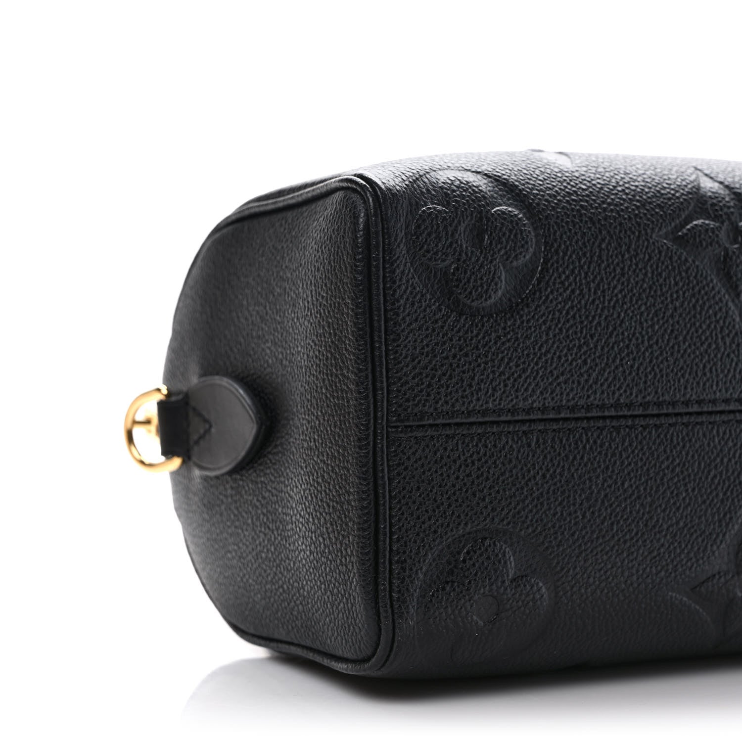 Louis Vuitton Empreinte Monogram Giant Speedy Bandouliere 20 Black 7 of 8