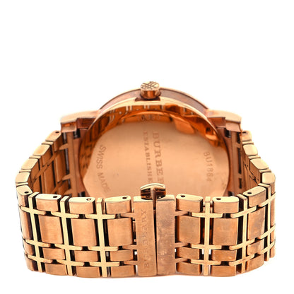 Burberry Stainless Steel 38mm Heritage Quartz Watch Rose BU1864 3 of 5
