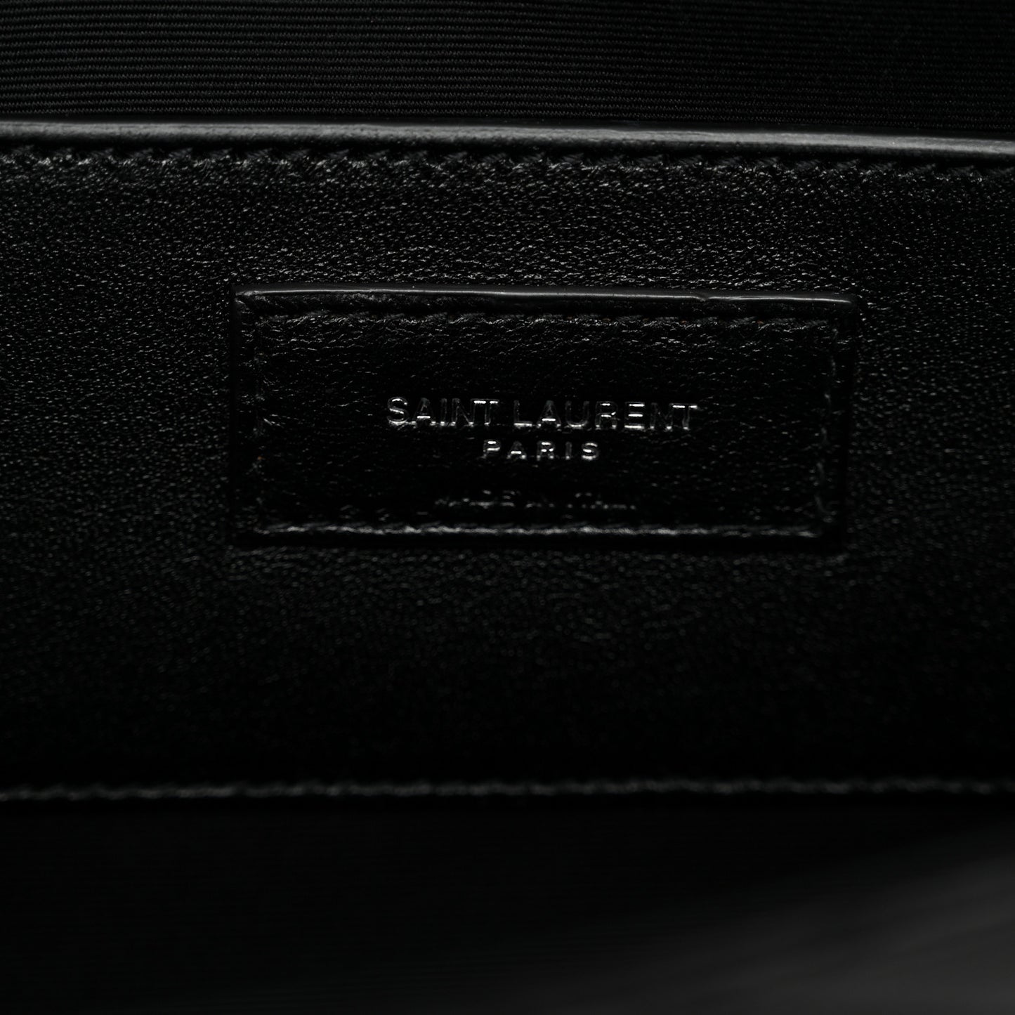 Lambskin Quilted Kate Clutch Black