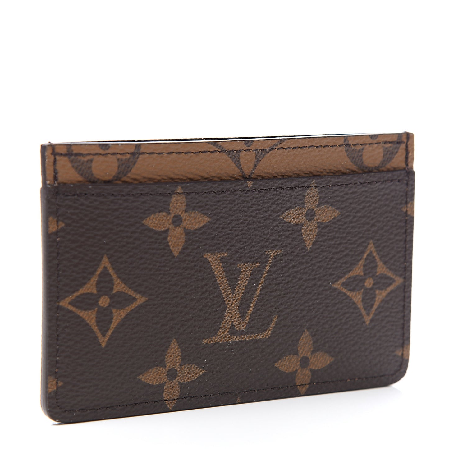 Reverse Monogram Card Holder