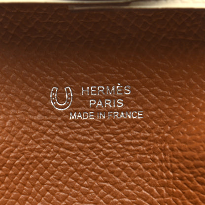 Hermes Epsom Horseshoe Verso Bastia Coin Purse Nata Gold 6 of 9