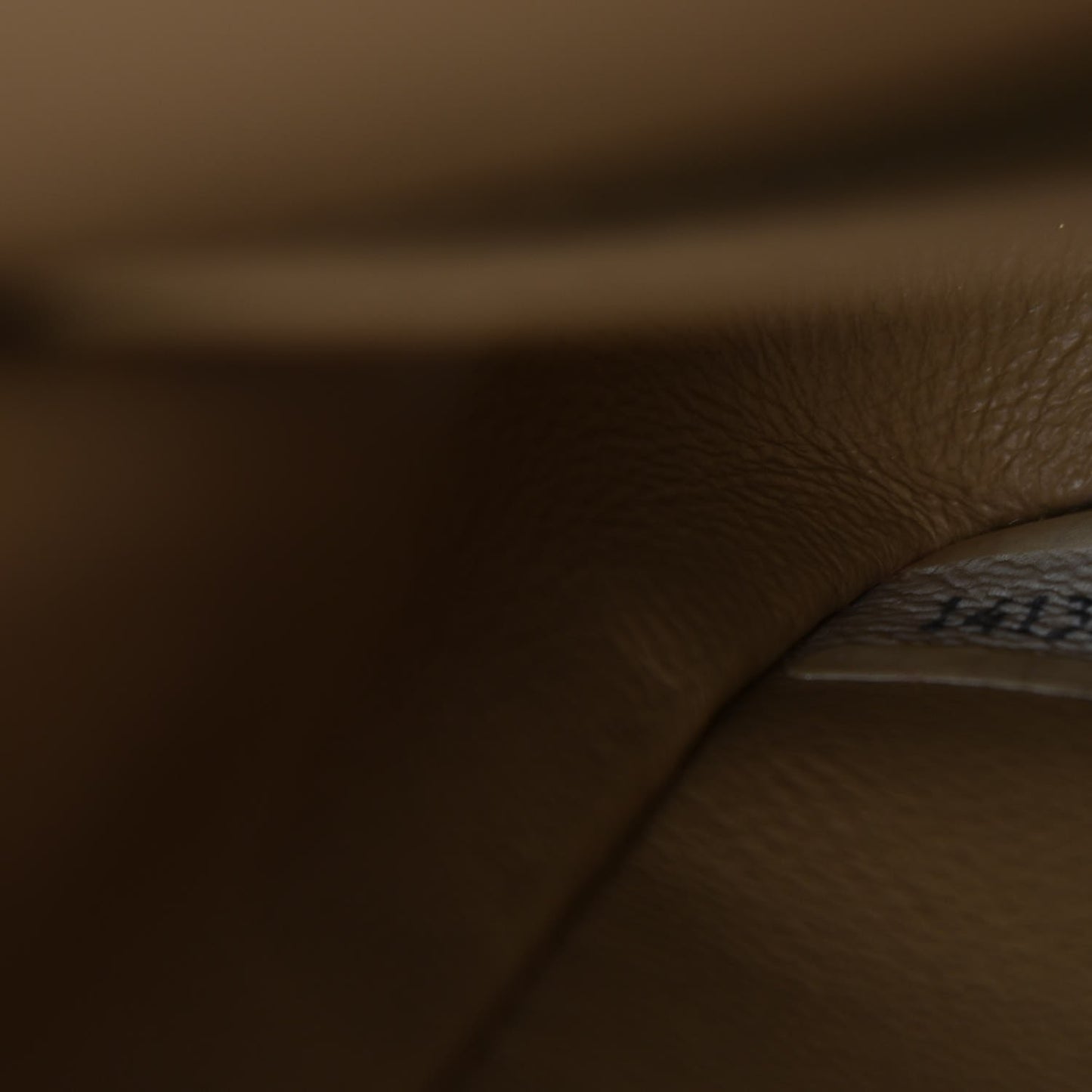 Lambskin Quilted Small Double Flap Beige