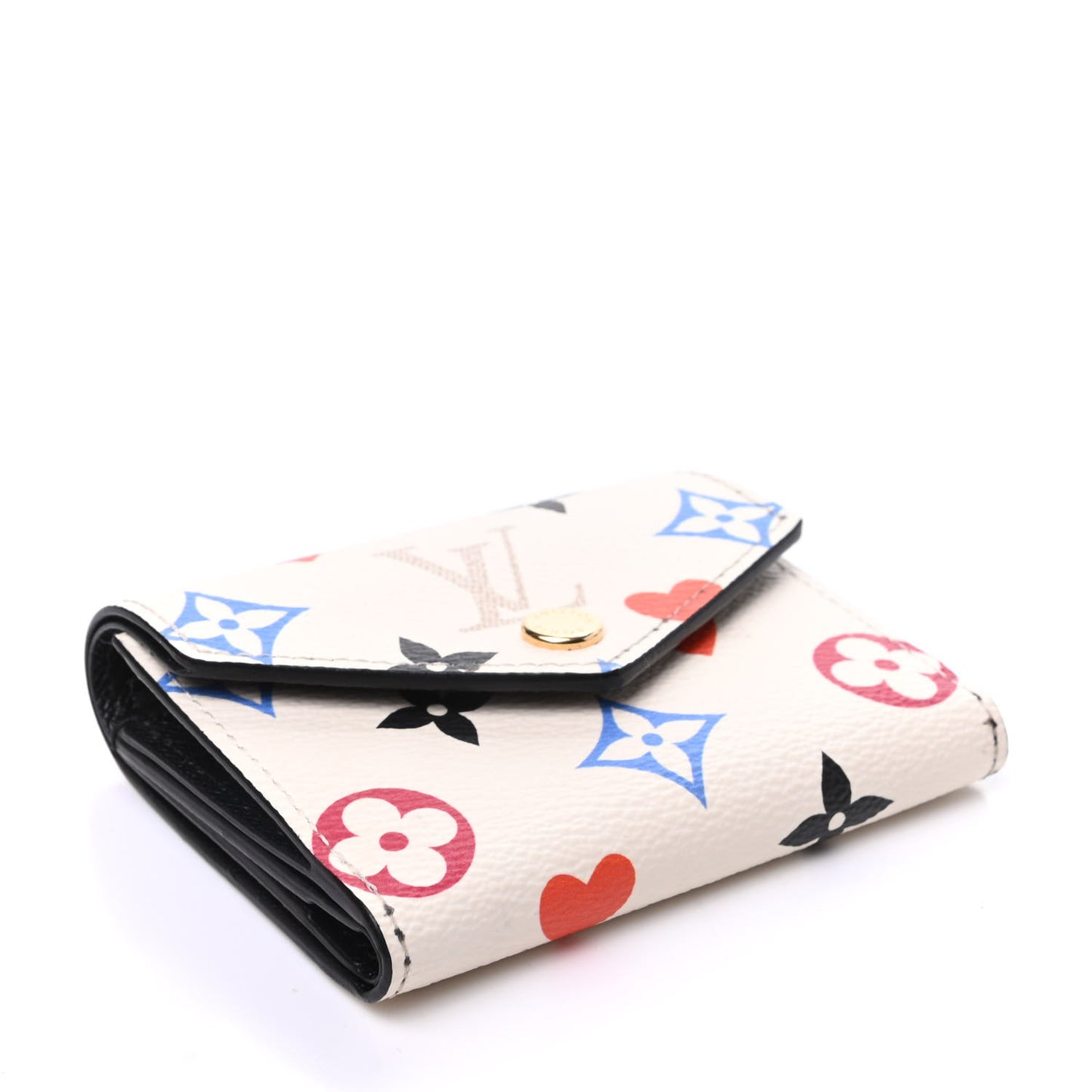 Game On Monogram Zoe Wallet White