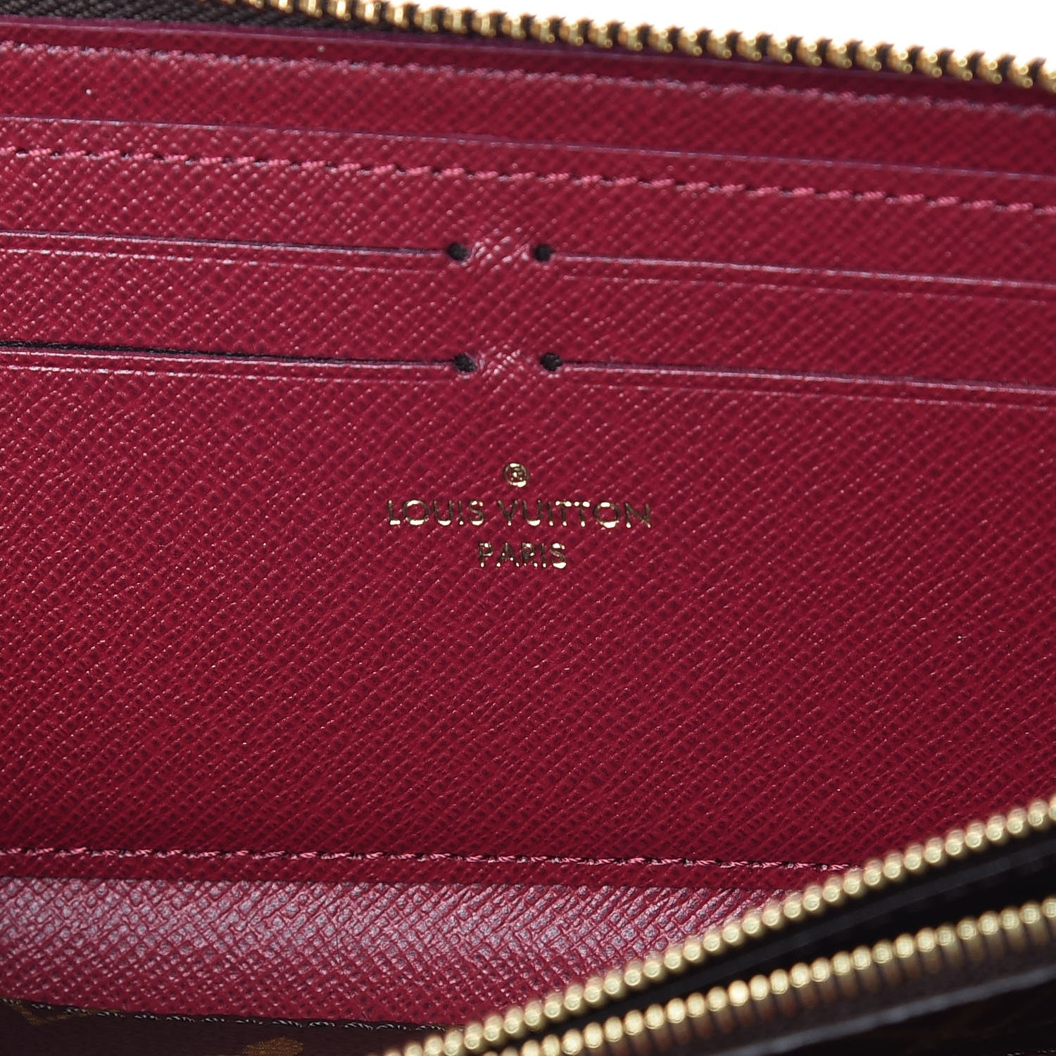 Louis Vuitton Monogram Clemence Wallet Fuchsia 6 of 9