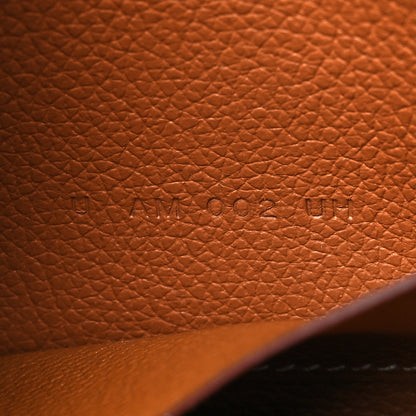 Hermes Evercolor Constance Slim Wallet Gold 9 of 10