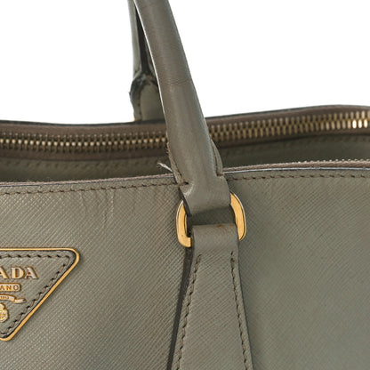 Prada Saffiano Medium Galleria Double Zip Tote Argilla 9 of 12
