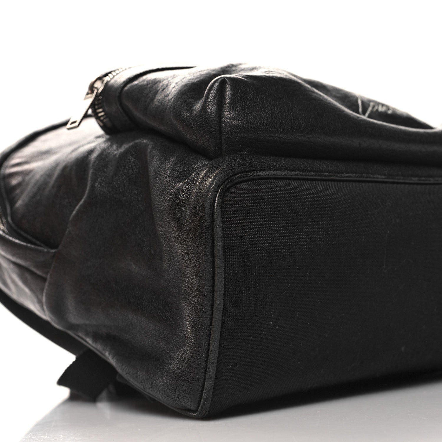 Saint Laurent Lambskin Mini Toy City Backpack Black 8 of 10