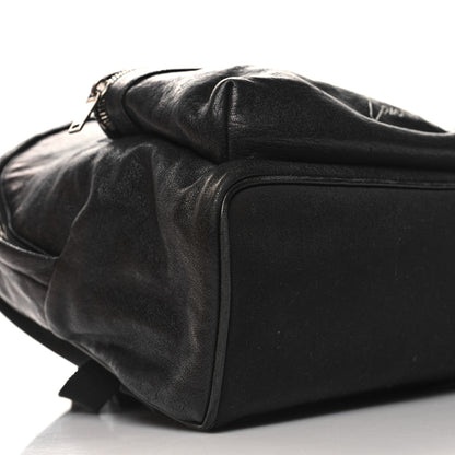 Saint Laurent Lambskin Mini Toy City Backpack Black 8 of 10