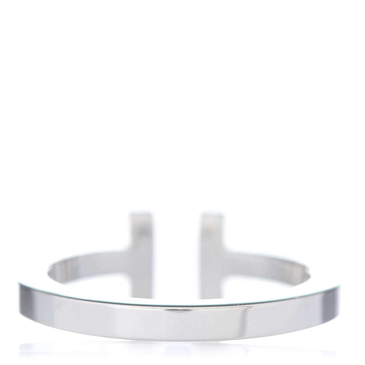 Tiffany Sterling Silver T Square Ring 60 9 3 of 5