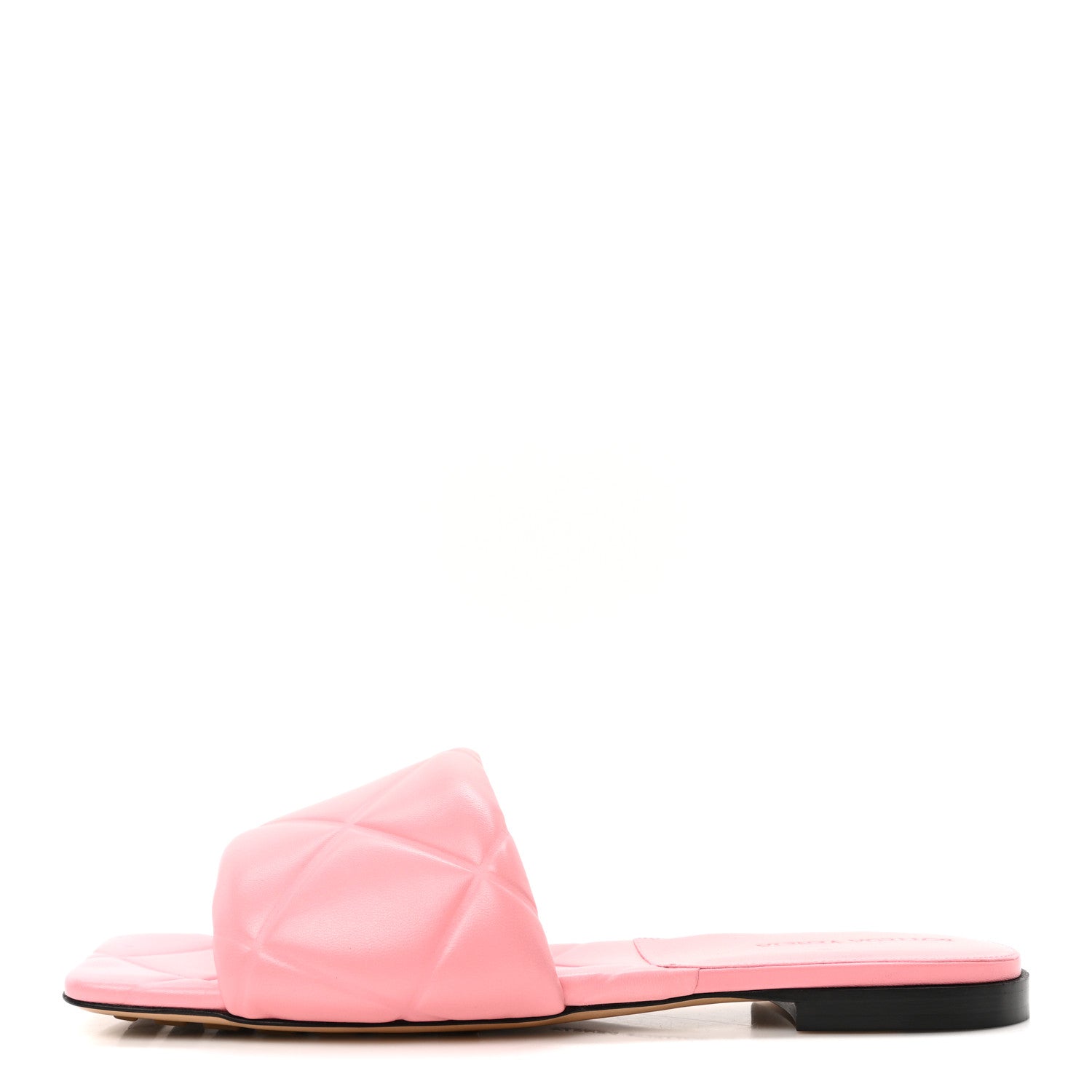Bottega Veneta Nappa Quilted Rubber Lido Flat Sandals 40 Blossom 1 of 8