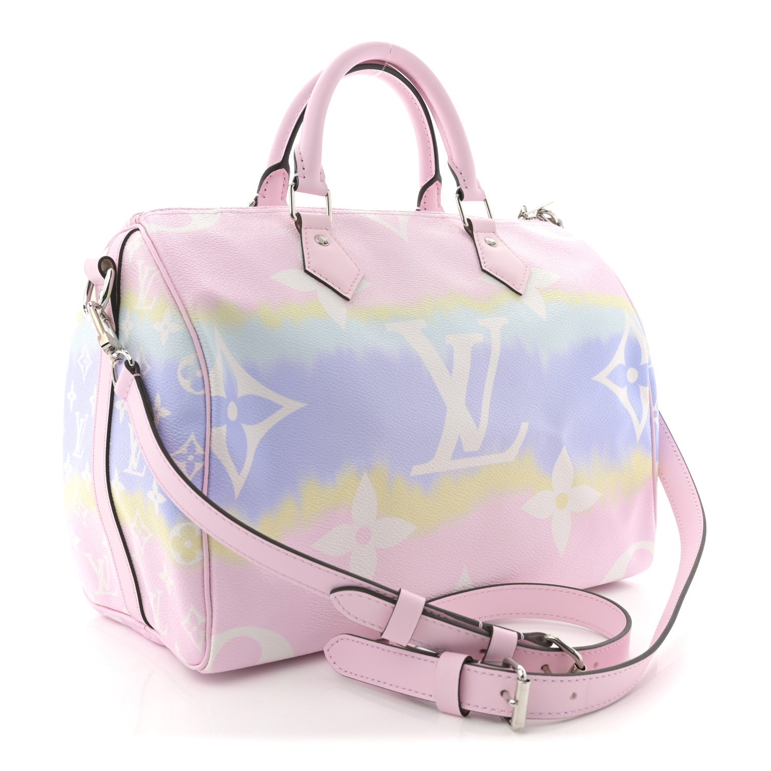 Louis Vuitton Monogram Escale Speedy Bandouliere 30 Pastel 3 of 11