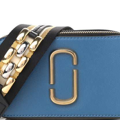 Marc Jacobs Saffiano Small Snapshot Camera Bag Blue 9 of 11