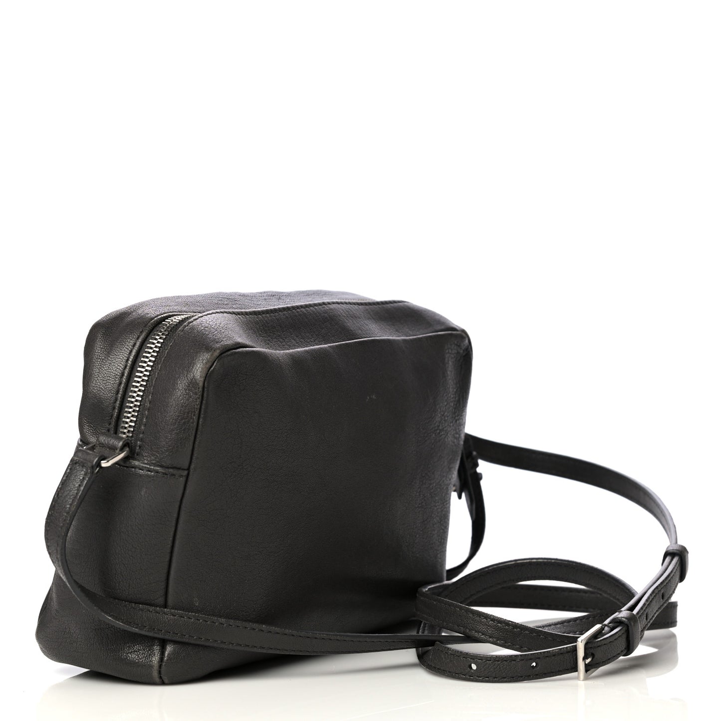 Lambskin Monogram Small Lou Camera Bag Asphalt