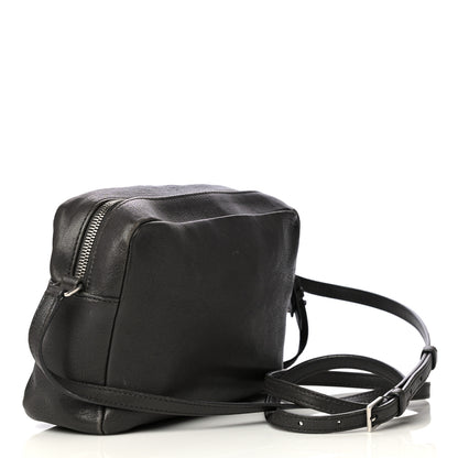 Saint Laurent Lambskin Monogram Small Lou Camera Bag Asphalt 2 of 8