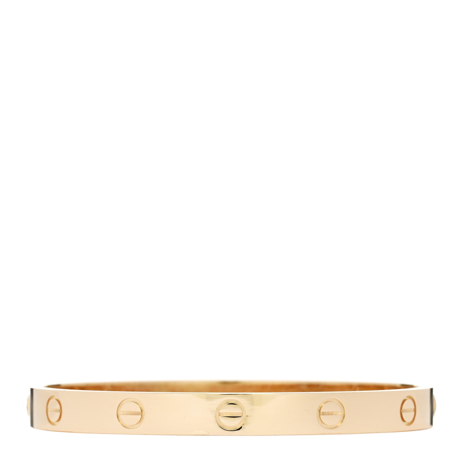 Cartier 18K Yellow Gold LOVE Bracelet 17 1 of 9