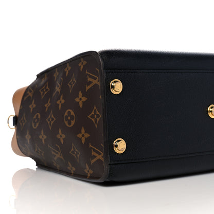Louis Vuitton Calfskin Monogram On My Side Black 9 of 18