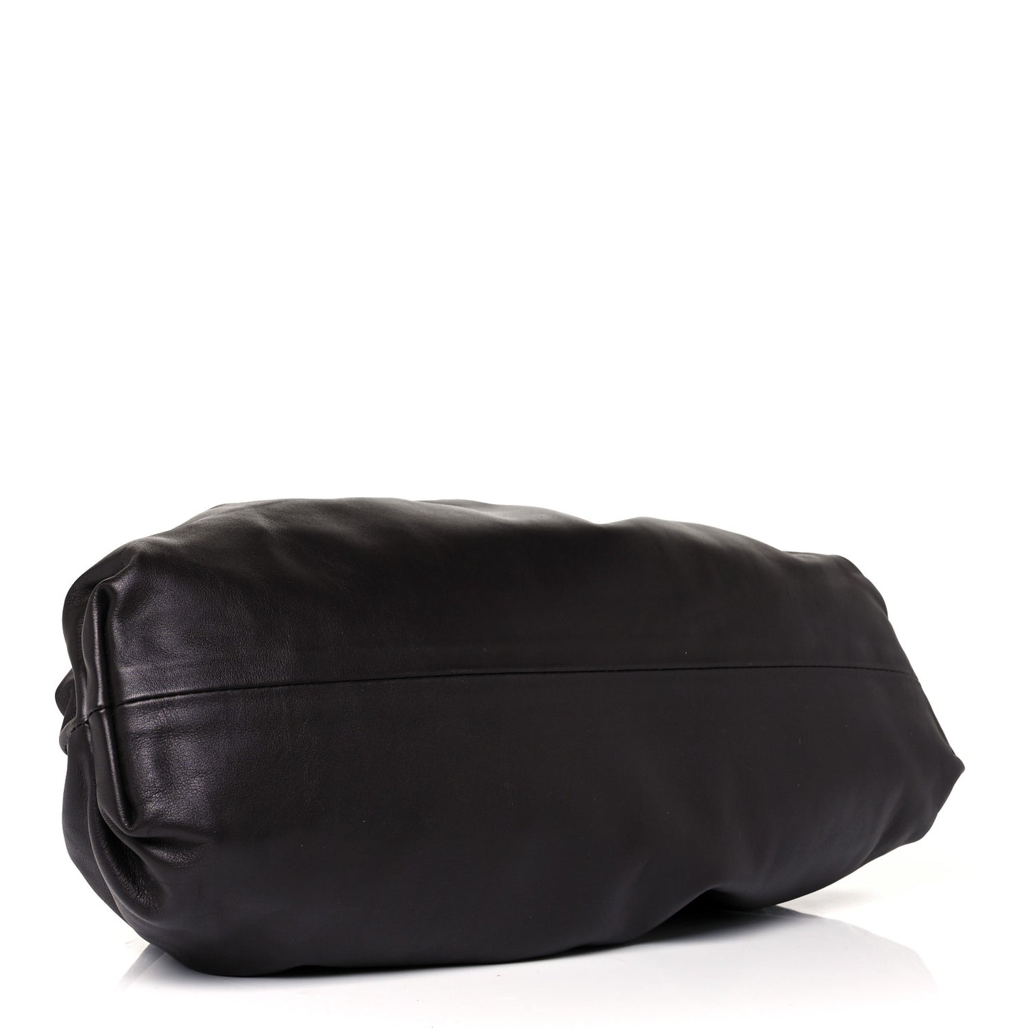 Smooth Butter Calf The Pouch Oversized Clutch Fondant