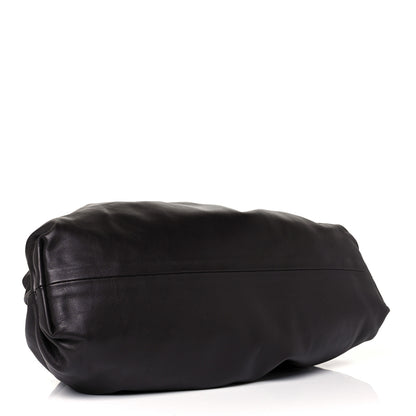 Bottega Veneta Smooth Butter Calf The Pouch Oversized Clutch Fondant 4 of 9
