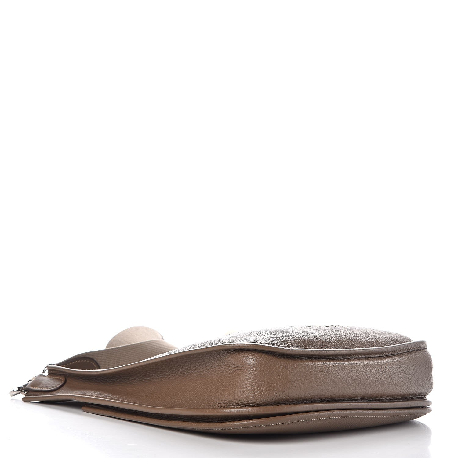Hermes Taurillon Clemence Evelyne II GM Etoupe 4 of 8