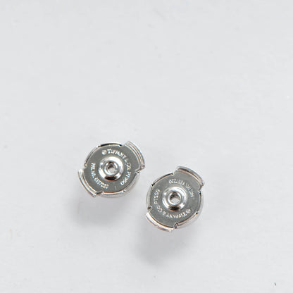 Tiffany Platinum Diamond .36ctw Solitaire Earrings 8 of 11