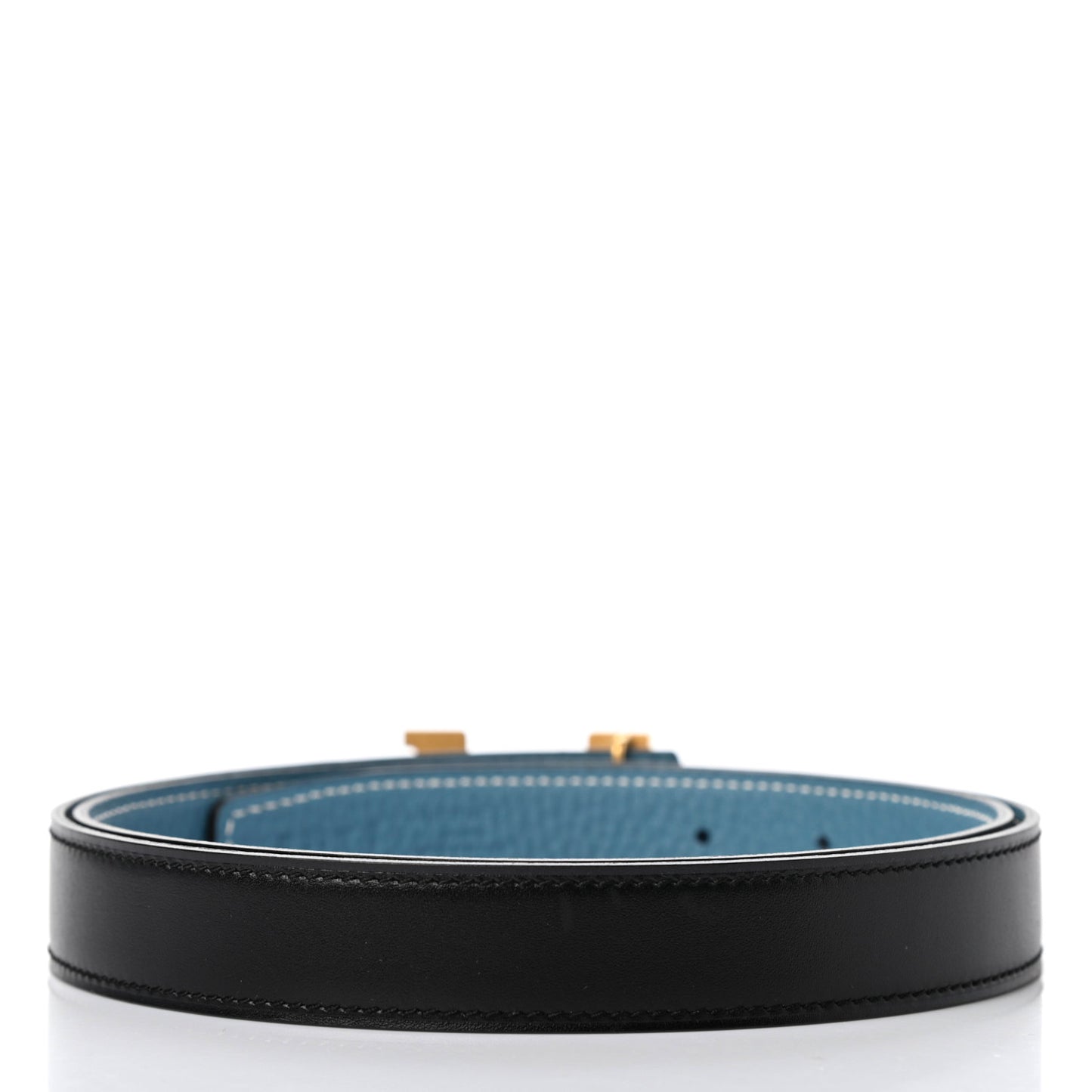 Box Togo 32mm Constance H Belt Black Blue Jean