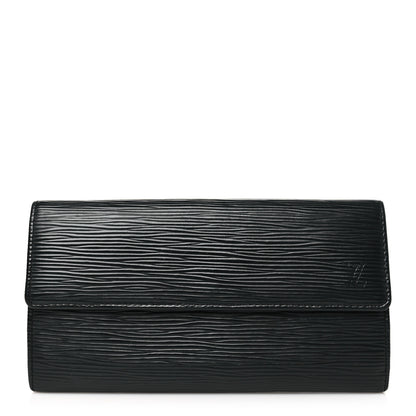 Louis Vuitton Epi Sarah Wallet Black 1 of 9