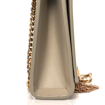 Saint Laurent Smooth Calfskin Medium Classic Monogram Kate Tassel Satchel Nude Powder 14 of 16