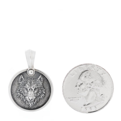 David Yurman Sterling Silver Petrvs Wolf Amulet Pendant 2 of 4