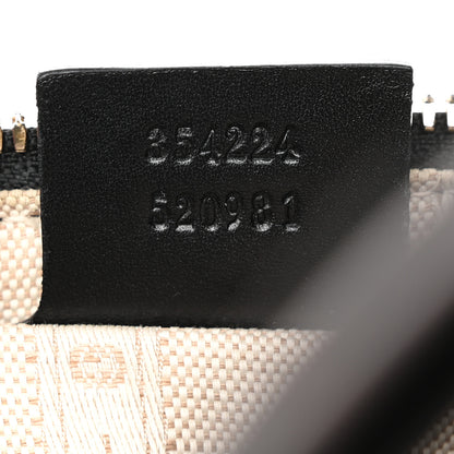 Gucci Calfskin Diamante Small Top Handle Bag Black 7 of 11