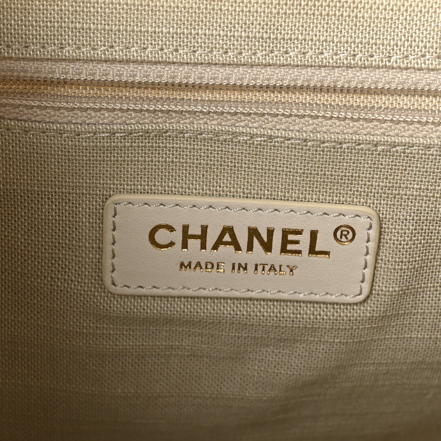 Chanel Mixed Fibers Small Deauville Tote White 7 of 10