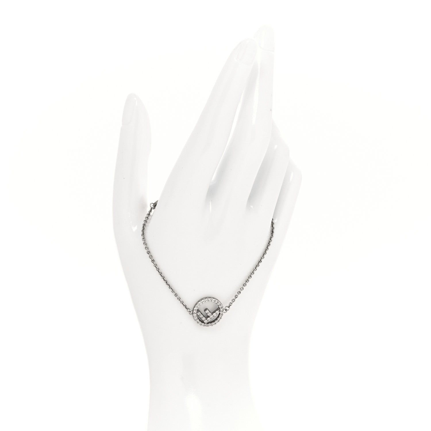 Fendi Metal Crystal F is Fendi Bracelet Silver 2 of 5