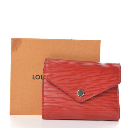 Louis Vuitton Epi Victorine Wallet Coquelicot 9 of 9