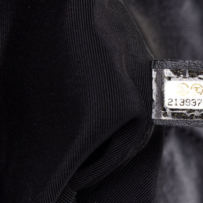 Chanel Lambskin Quilted Large Girl Bag Black 10 of 18