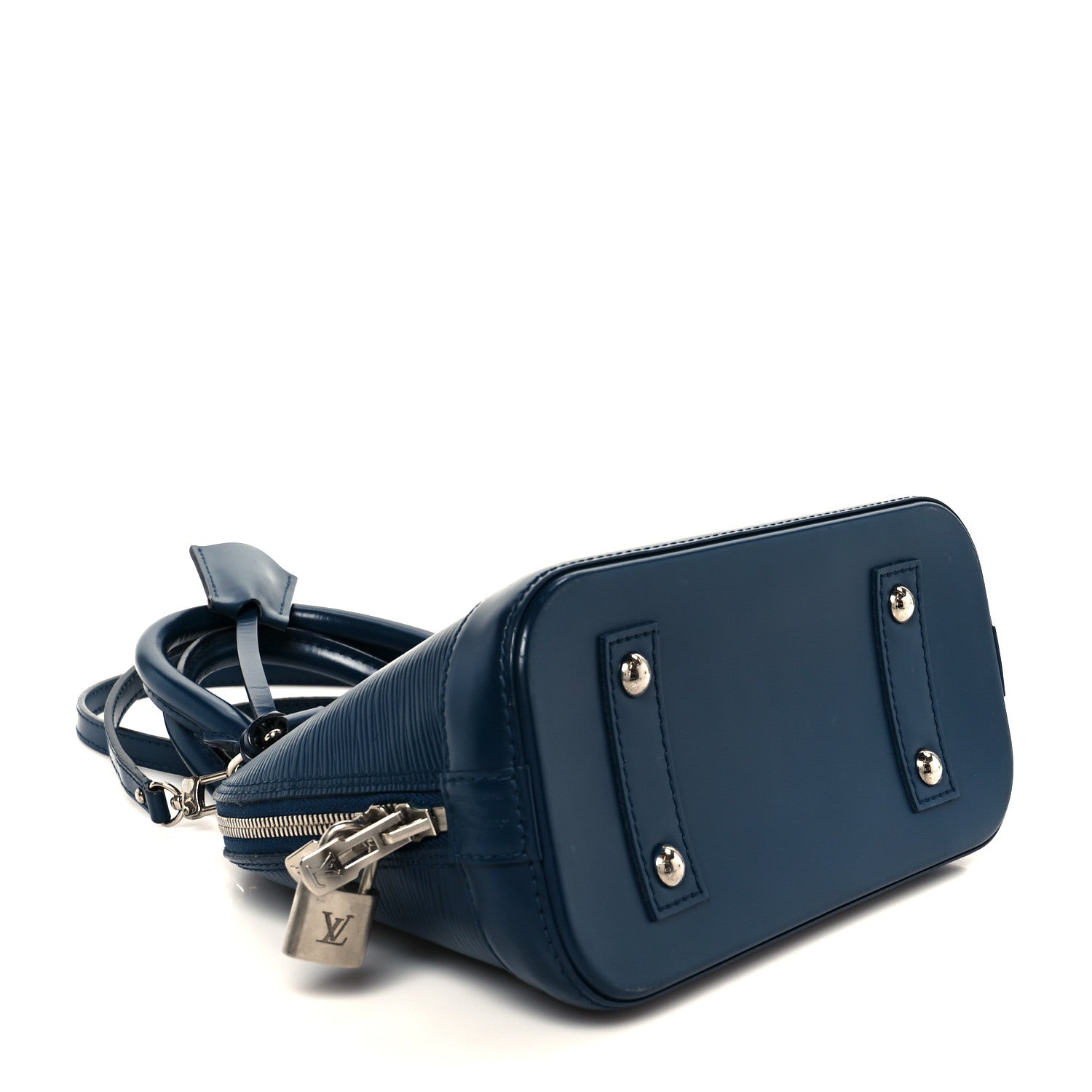 Louis Vuitton Epi Alma BB Indigo 3 of 10