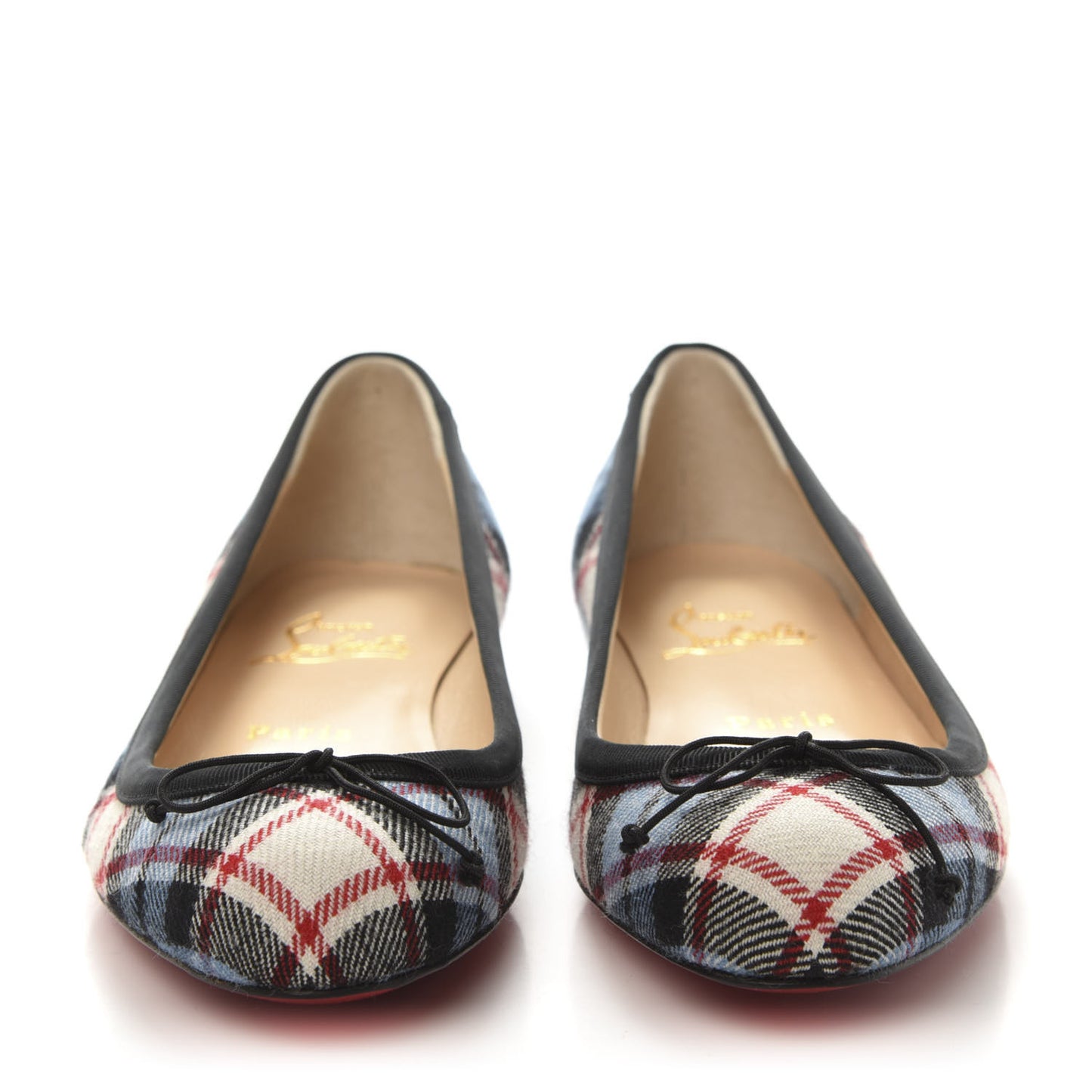 Tartan Sonietta Flats 36 Blue Black